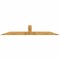 Ekena Millwork Portland Rough Sawn Timber Gable Bracket, Western Red Cedar, 108"W x 18"H x 6"D x 6"F, 4/12 Pitch GBW108X18X0606POR00RWR - alternate 1